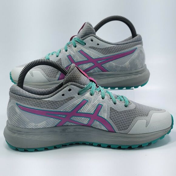 ASICS Gel-Scram 6 Athletic Running Shoe Womens Size 6.5 1012A730 Gray Purple - Picture 5 of 9